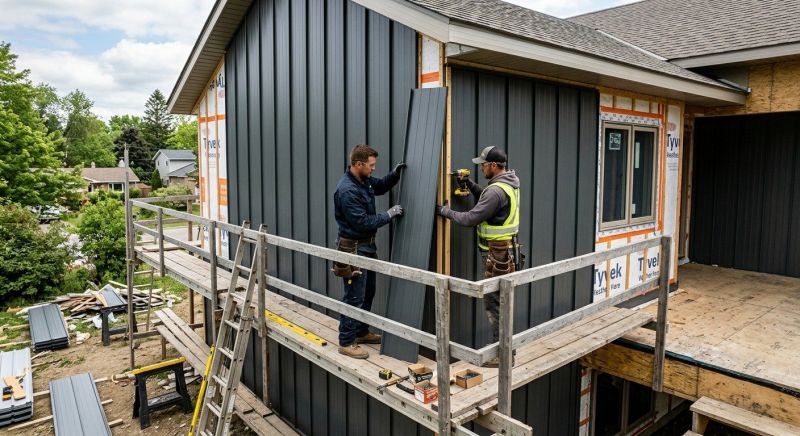 Aluminium Siding Installation in Chapel Hill, TN