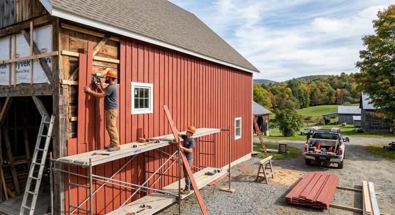 Barn Siding Installation in Shelbyville, TN