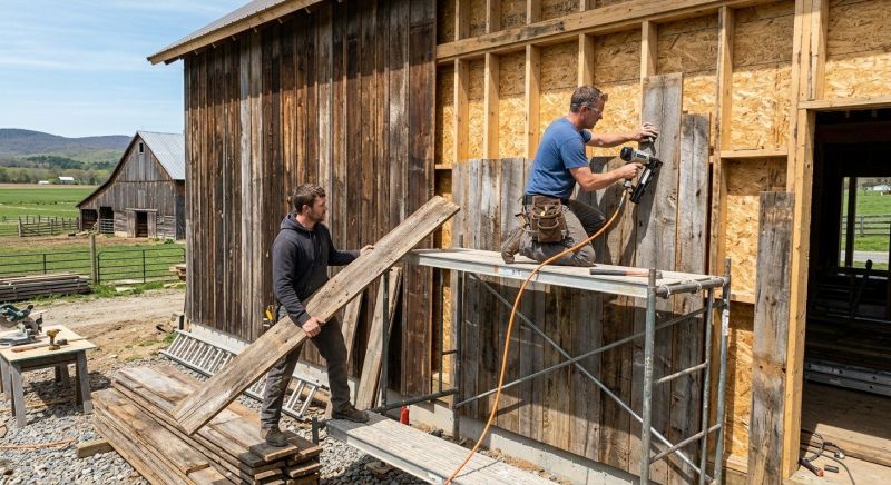 Barn Siding Installation in Lincoln County, TN