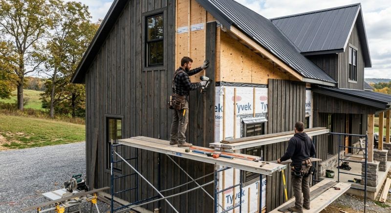 Barn Siding Installation in Marshall County, TN