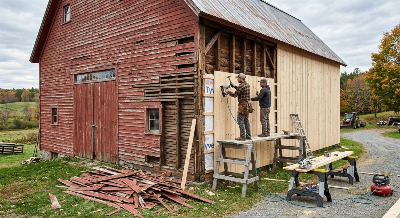 Barn Siding Replacement in Christiana, TN