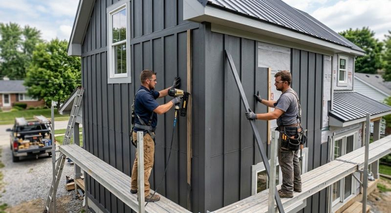 Batten Siding Installation in Chapel Hill, TN