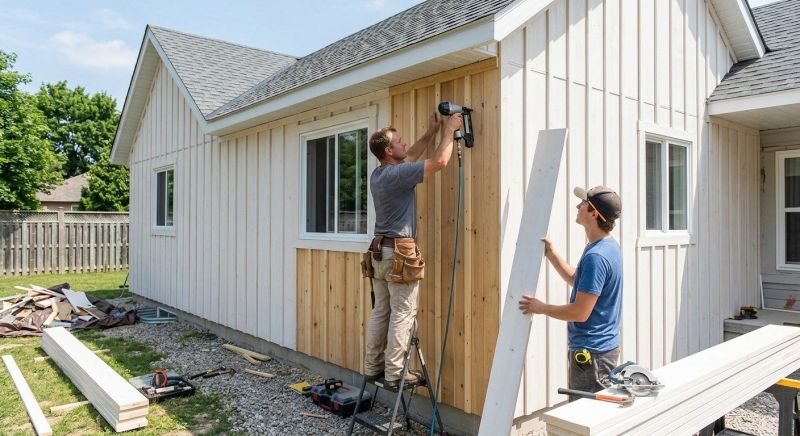 Batten Siding Installation in Marshall County, TN