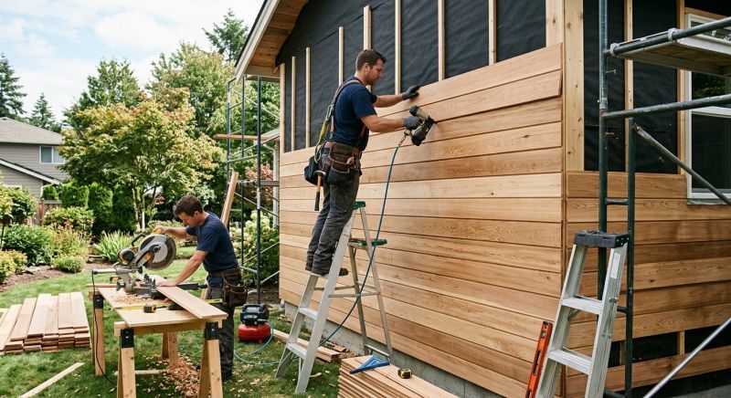 Batten Siding Installation in Unionville, TN