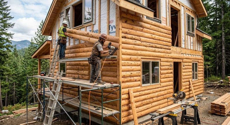 Cabin Siding Installation in Shelbyville, TN