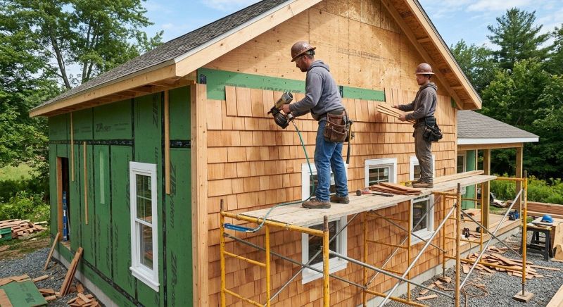 Cedar Siding Installation in Coffee County, TN