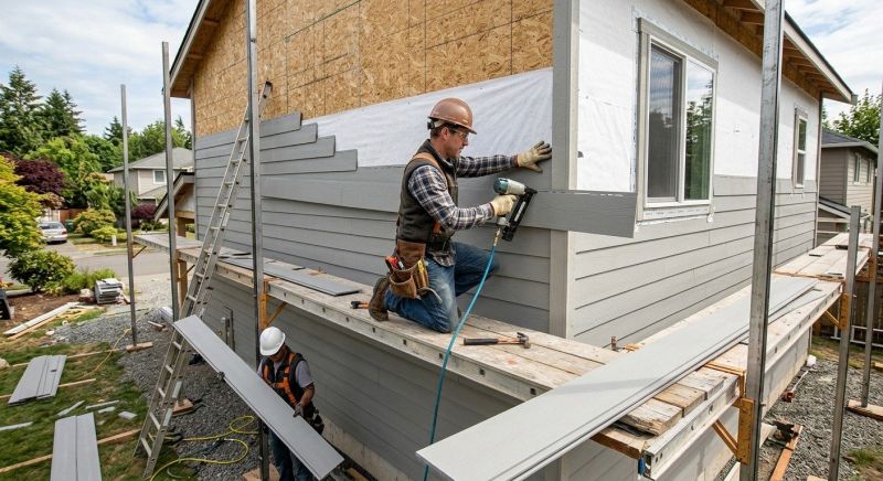 Cement Siding Installation in Fayetteville, TN