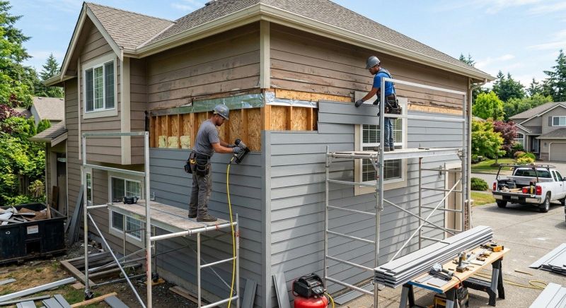 Cement Siding Installation in Manchester, TN