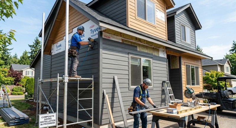 Composite Siding Installation in Christiana, TN