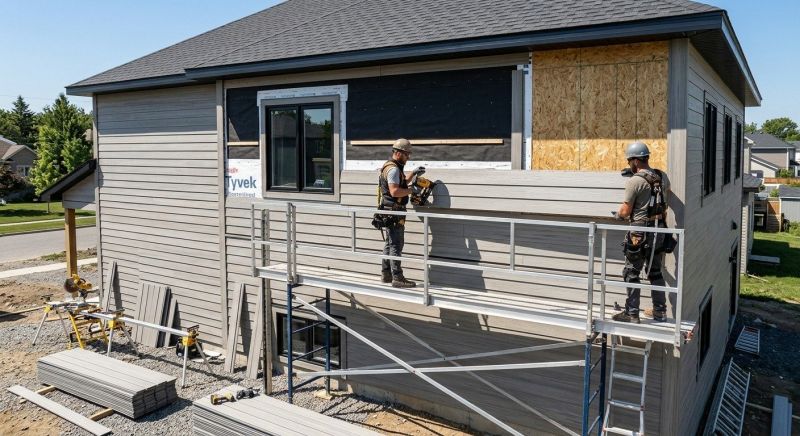 Composite Siding Installation in Marshall County, TN