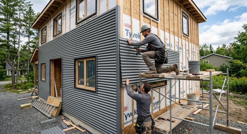 Corrugated Siding Installation in Shelbyville, TN