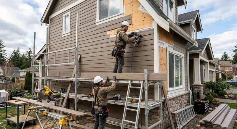 Engineered Siding Installation in Wartrace, TN