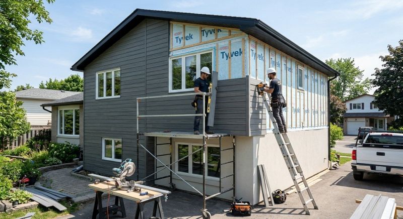 Facade Cladding Installation in Shelbyville, TN