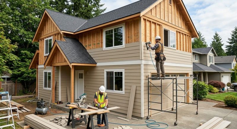Facade Cladding Installation in Shelbyville, TN