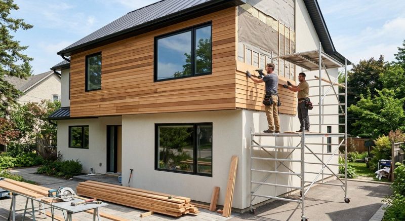 Faux Wood Siding Installation in Coffee County, TN