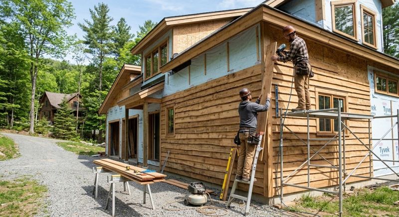 Faux Wood Siding Installation in Shelbyville, TN