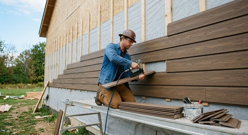 Faux Wood Siding Installation in Manchester, TN