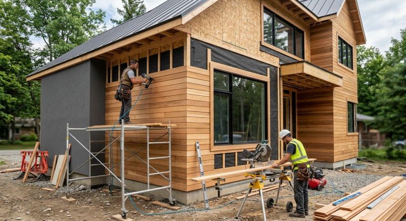 Faux Wood Siding Installation in Tullahoma, TN