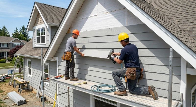 Fiber Cement Installation in Marshall County, TN