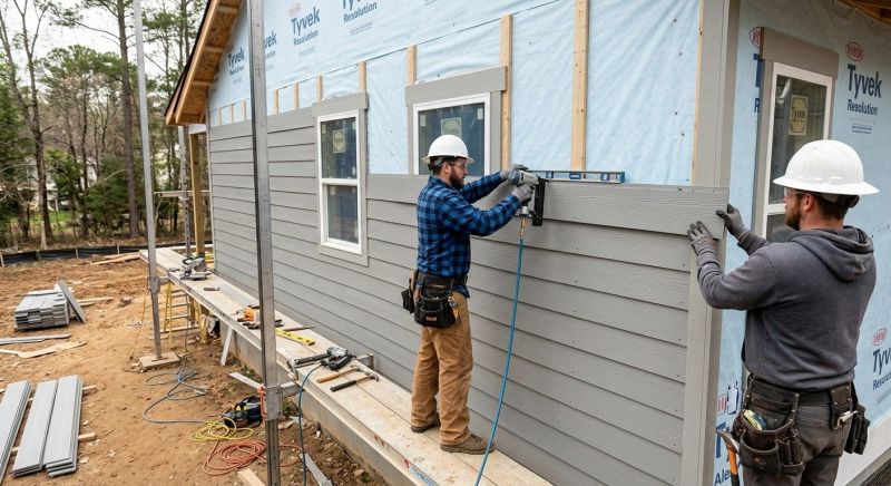 Fiber Cement Installation in Marshall County, TN