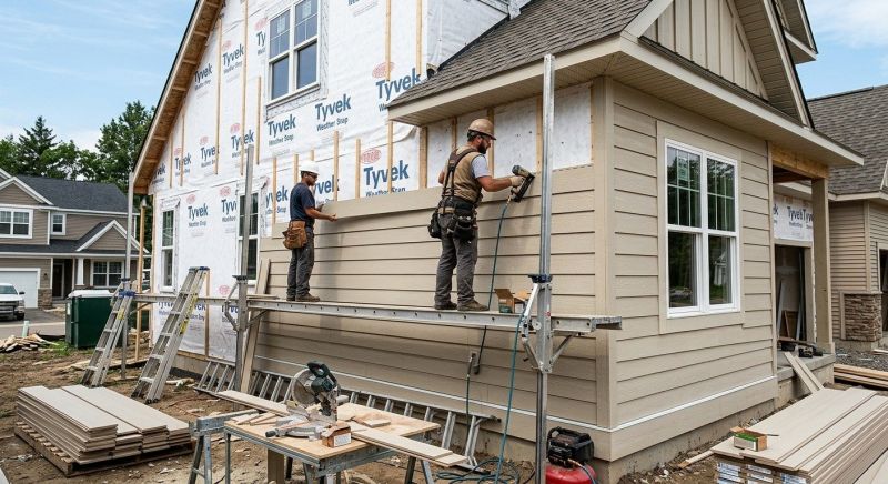 Fiber Siding Installation in Chapel Hill, TN