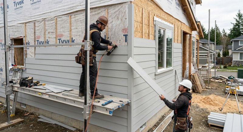 Fiber Siding Installation in Lynchburg, TN