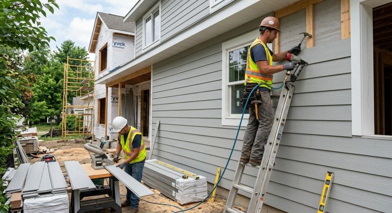 Fiber Siding Installation in Lynchburg, TN