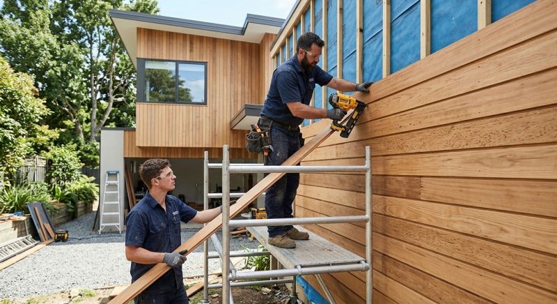 Hardwood Cladding Installation in Shelbyville, TN