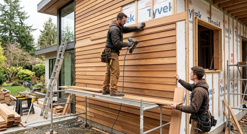 Hardwood Cladding Installation in Shelbyville, TN