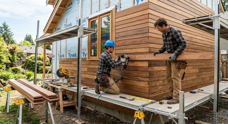 Hardwood Siding Installation in Coffee County, TN