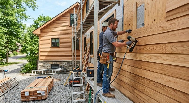 Hardwood Siding Installation in Shelbyville, TN