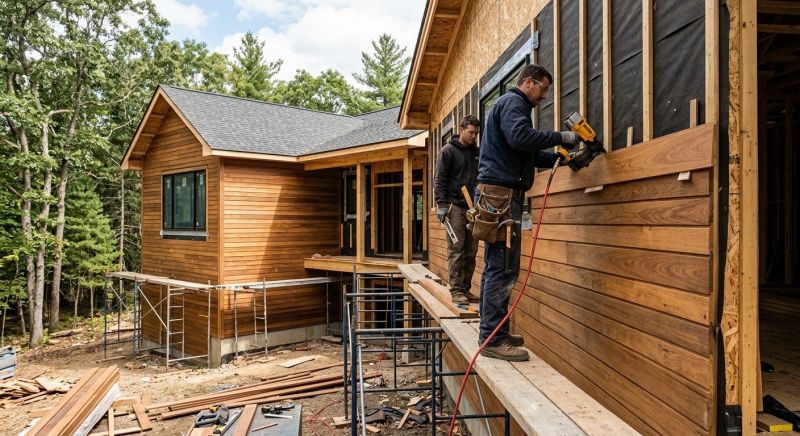 Hardwood Siding Installation in Lynchburg, TN