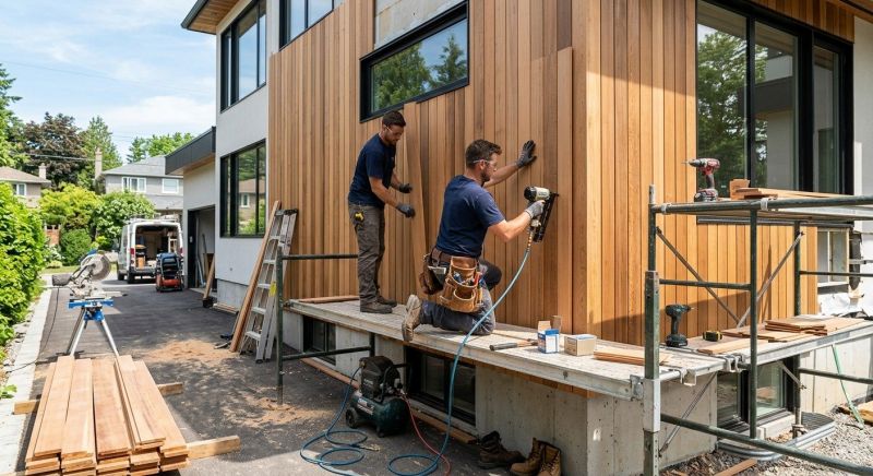 Hardwood Siding Installation in Manchester, TN