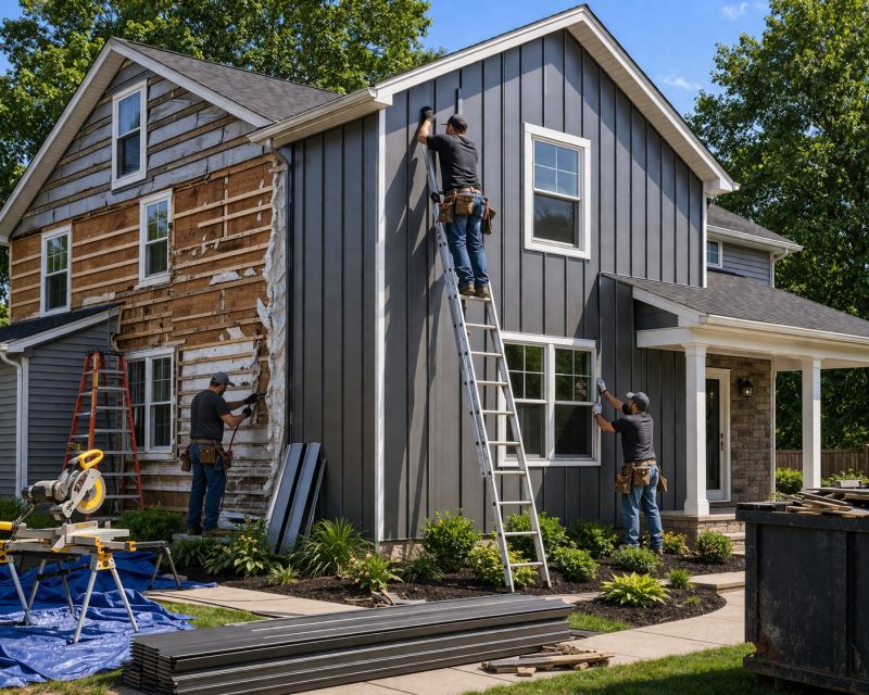 House Siding Replacement in Shelbyville, TN