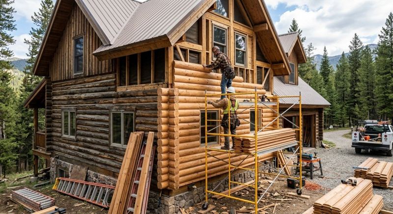 Log Siding Installation in Coffee County, TN