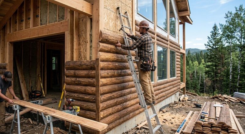 Log Siding Installation in Manchester, TN