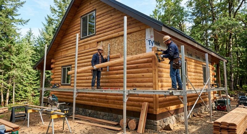 Log Siding Installation in Tullahoma, TN