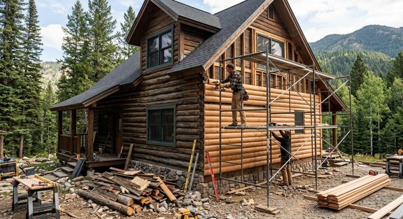 Log Siding Replacement in Shelbyville, TN
