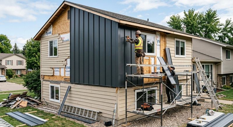 Metal Siding Replacement in Fayetteville, TN