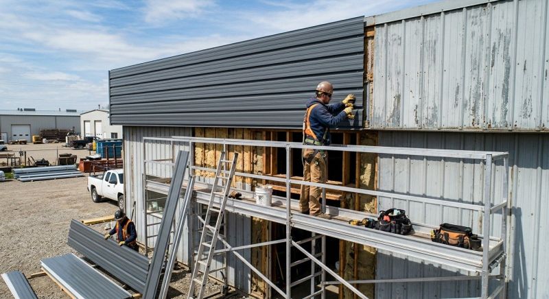 Metal Siding Replacement in Marshall County, TN