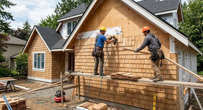 Shake Siding Installation in Wartrace, TN