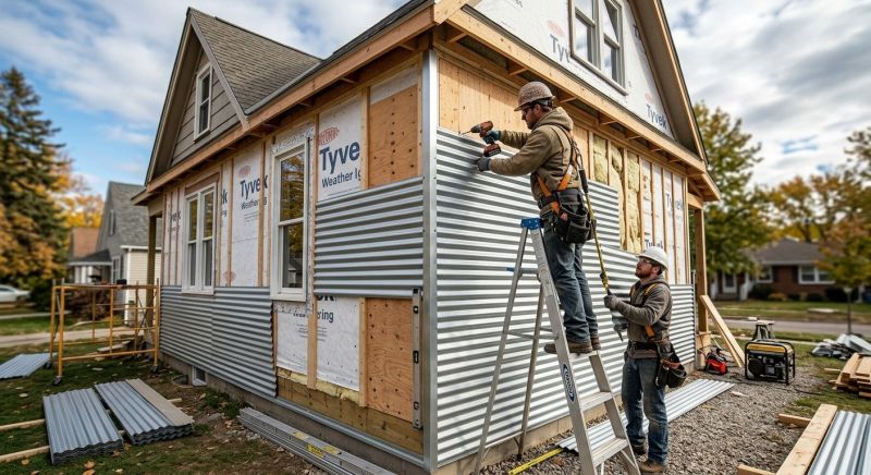 Sheet Metal Siding Replacement in Shelbyville, TN