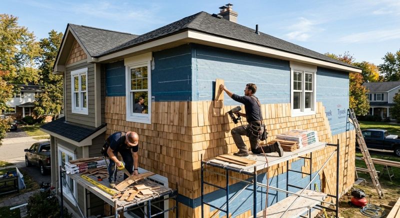Shingle Siding Installation in Shelbyville, TN