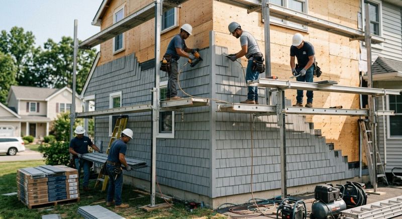 Shingle Siding Installation in Shelbyville, TN