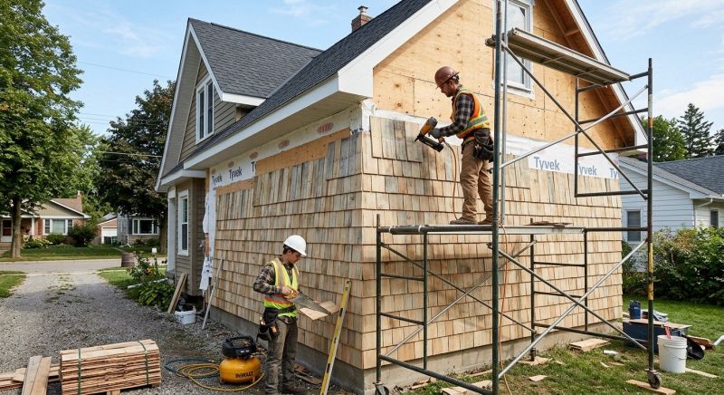 Shingle Siding Installation in Shelbyville, TN