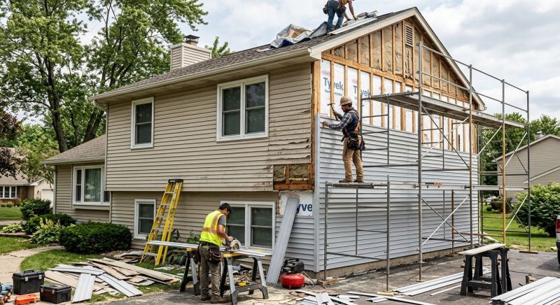 Siding Replacement in Chapel Hill, TN