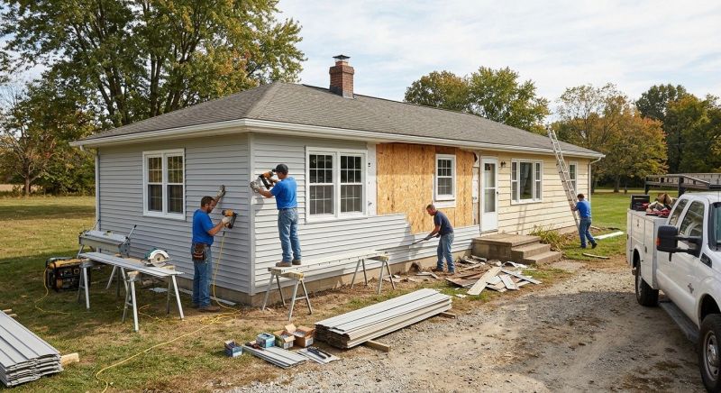 Siding Replacement in Unionville, TN