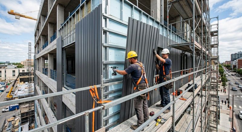 Steel Cladding Installation in Shelbyville, TN