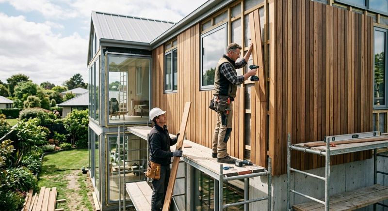 Wood Cladding Installation in Tullahoma, TN