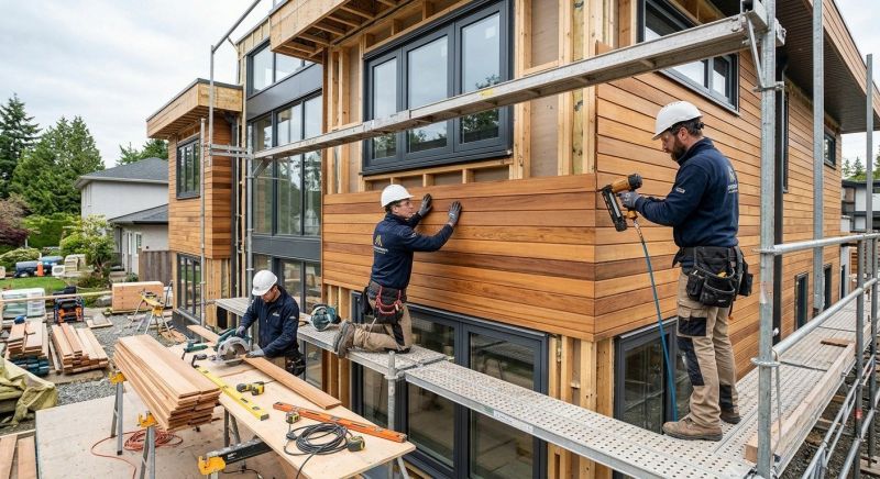 Wood Cladding Installation in Unionville, TN